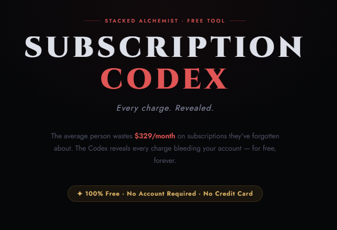 Subscription Codex